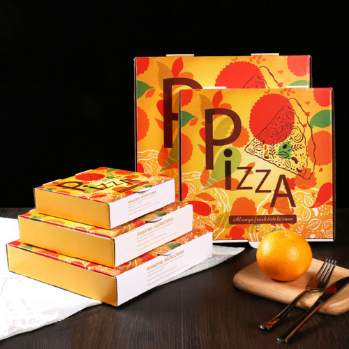 Custom-Printed Pizza Boxes with Logo