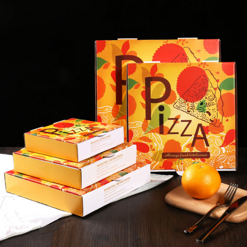 Customised Pizza boxes with your logo and design. For enquiries