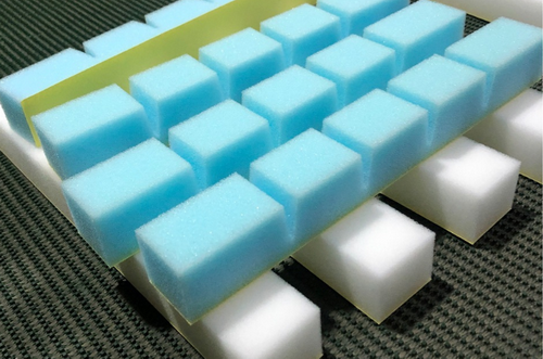 disposable face visor foam