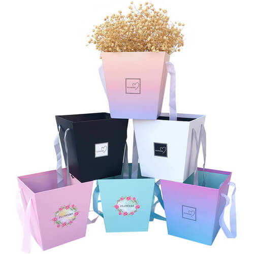 Custom flower gift boxes wholesale